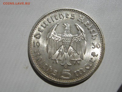 Германия 5 марок 1936 E (штемп. блеск) до 12.07.2015 22:10 - IMG_5166