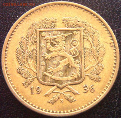 Финляндия_10 марок 1936. Отличное качество; до 13.07_22.42мс - 10068