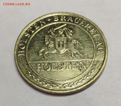 Рекламный жетон для акции пива Holsten 5 - image