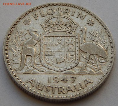 Австралия 1 флорин 1947, до 29.08.15 в 22:00 МСК - 4827