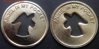 Христианство на монетах и жетонах - Angel in my pocket