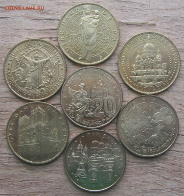 Монеты России, Мира, боны, жетоны и др. - французские жетоны 2.JPG