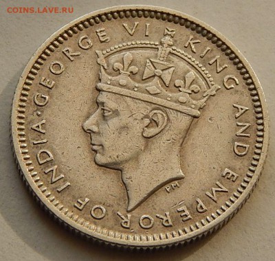 Малайя (британская) 10 центов 1939, до 20.10.15 в 22:00 МСК - 4684