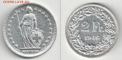 2 франка 1946 до 22-15 20 октября 2015 - Фр2 46