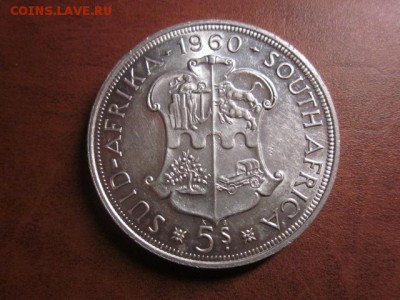1960 Южная Африка, 5 $, серебро, до 02.11 в 22-15 мск - IMG_3000.JPG