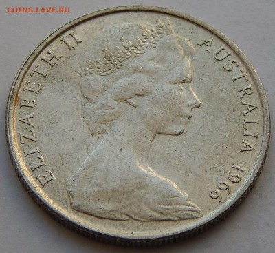Австралия 50 центов 1966, до 18.11.15 в 22:00 МСК - 4820