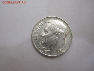 1 дайм США серебро 1964 до 18.11.15 - IMG_9258.JPG