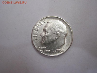 1 дайм США серебро 1954 до 18.11.15 - IMG_9259.JPG