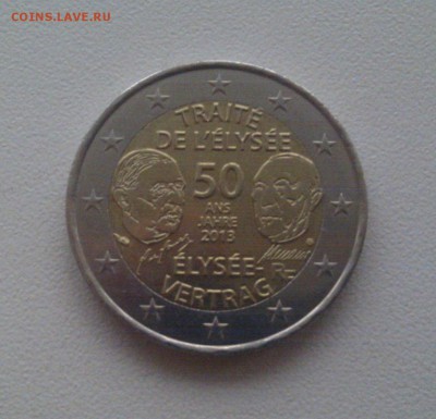 2 евро юб. Франция 2013 UNC до 20.11.15 - IMAG2102
