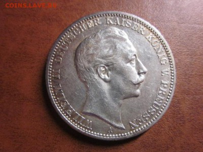 1913 Пруссия, 3 М, серебро до 23.11 в 22-15 мск - IMG_3611.JPG