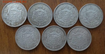 Бельгия 20 франков 1934 по ФИКСУ до 22.11 в 22-00 мск - lhFFBfltoLo