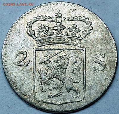 Нидерланды_2 стювера 1792. Серебро; до 30.11_22.40мск - 10496