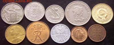 Европа. 10 монет - 10 стран; до 03.12_22.12мск - 12