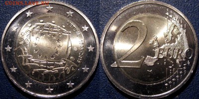 Юбилейные монеты Литвы - Литва2евроФлаг