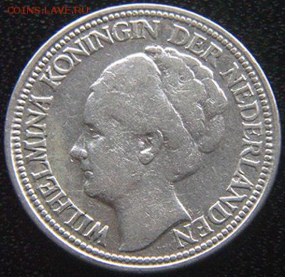 Нидерланды_25 центов 1928. Серебро; до 23.12_22.34мск - 10618
