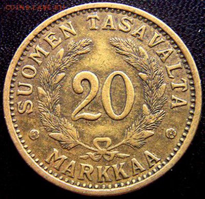 Финляндия_20 марок 1934; до 12.01_22.16мск - 10848