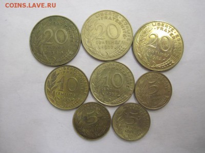 лот монет Франция 8 шт. до 15.01.16 - IMG_9630.JPG