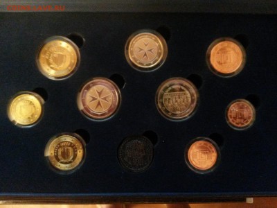 Официальный набор Евро Мальта 2012 (2 евро с МД) до 22.01.16 - 132 (2)