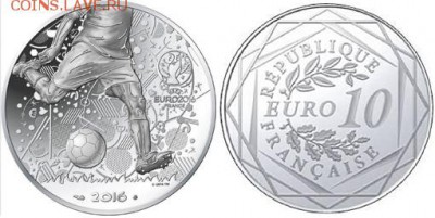 Биметаллические монеты Мира_новинки - Fr_10_Euro_Slvr
