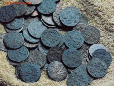Монетки Шведские 16-17 века. - 14552989462775