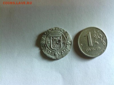 Монетки Шведские 16-17 века. - 14562295936431