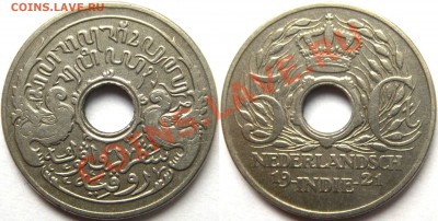 Голландская Ост-Индия. - 5 центов 1921