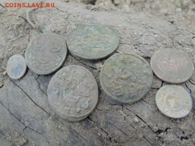 Монетки Шведские 16-17 века. - 14520809491693