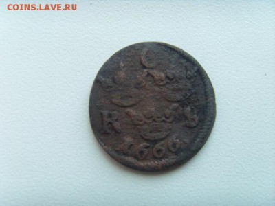 Монетки Шведские 16-17 века. - 14527627805574