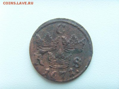Монетки Шведские 16-17 века. - 14527627544930