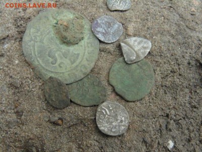 Монетки Шведские 16-17 века. - 14520253742868