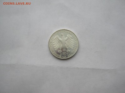 Германия 5 марок 1977 г Гаусс серебро по фиксу - IMG_2597[1].JPG