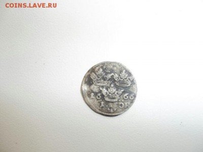 Монетки Шведские 16-17 века. - 14516851398163