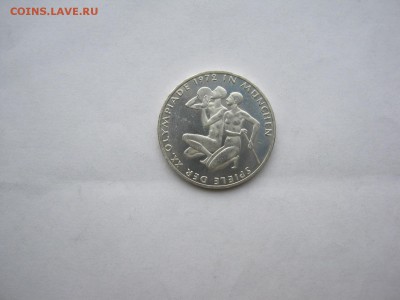 Германия 10 марок 1972 г серебро по фиксу - IMG_2606[1].JPG