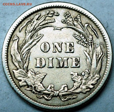 США_10 центов 1916 "Barber Dime"; до 15.03_22.46мск - 37