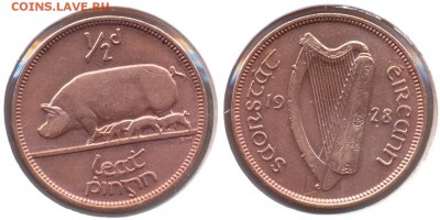 Монеты Ирландии. История, фото - IR_37