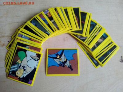 Наклейки Batman Panini 1993 год 116 штук разные - IMG_20160316_145756