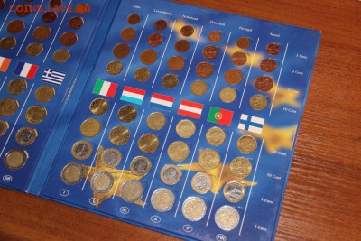 набор евро ходячки первых стран евросоюза в альбом Leuchttur - O34dcQujD-Y