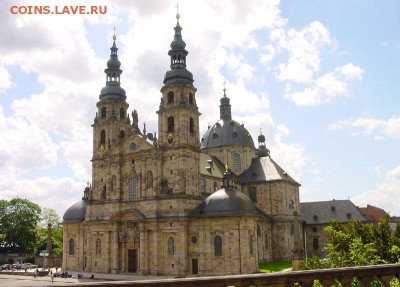 Фульдское аббатство - Catedral_de_Fulda