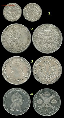 4 старые монетки - 99999