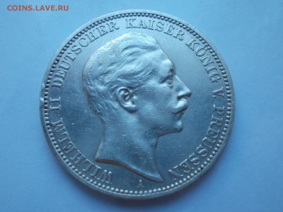 Две монеты по 3 марки 1909 и 1911, Германия (A) - _WK_1911_1.JPG