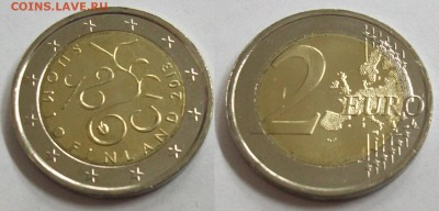 2 евро Финляндия 2013 150 лет парламенту UNC - 100_5063
