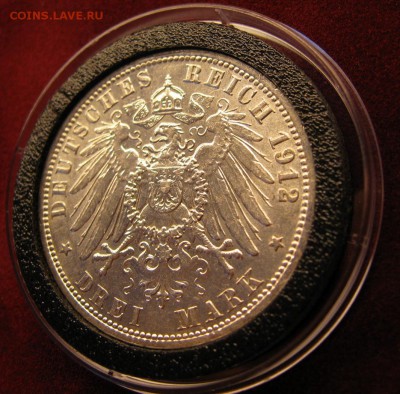 Германия 3 марки 1912 год серебро j103 - IMG_2632.JPG