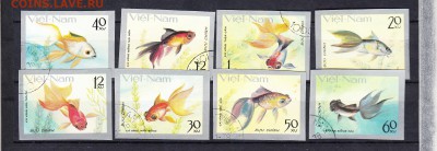 Вьетнам 1978 рыбки без зубцов - 119