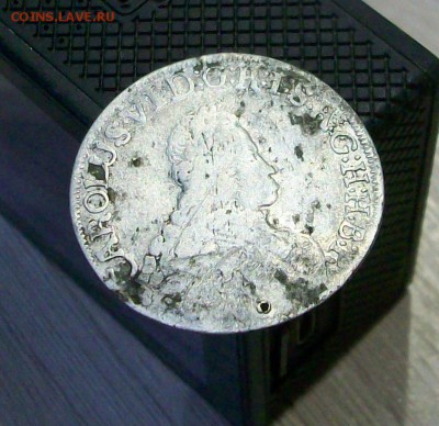 Серебро, определение номинала 1718 год, цена - 100_3439[1]