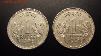 3 - Индия (набор - 1 рупия 1976) (2 шт.) Р