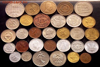 59 разных зарубежных монет (см. фото и описание)_14.05_22.02 - 2