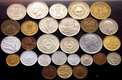 59 разных зарубежных монет (см. фото и описание)_14.05_22.02 - 4
