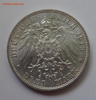 3 Марки 1913 Саксония, до 29.05 - 2