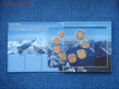 Казахстан 50 тенге, Австрия 25 евро и др. монеты Евро - Андорра_набор евро_2014_Буклет_1.JPG