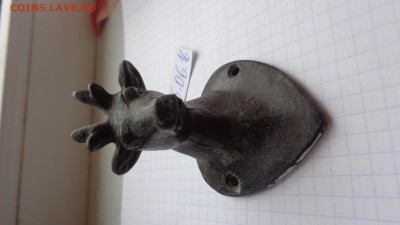 Голова оленя ( косули) вешалка ,силумин - DSC00862.JPG